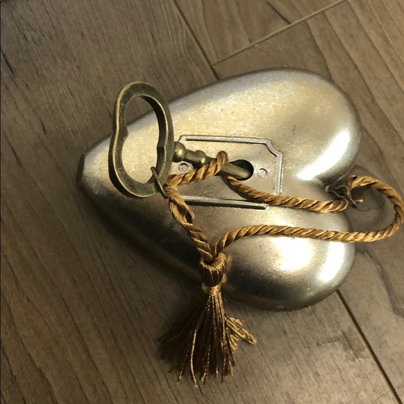 Baby’s First Christmas Heart and Lock Ornament - Picture 5 of 6